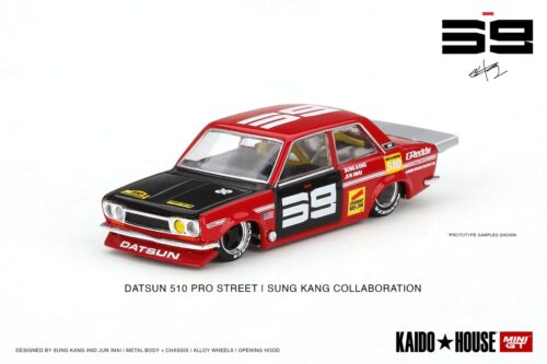 Mini GT Kaido House Datsun Pro Street SK510 Red