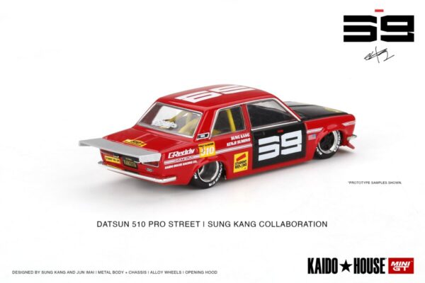 Mini GT Kaido House Datsun Pro Street SK510 Red