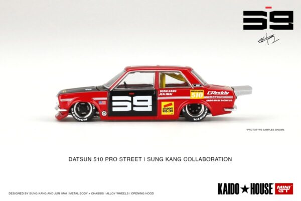 Mini GT Kaido House Datsun Pro Street SK510 Red
