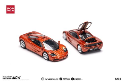 Pop Race 1/64 McLaren F1 Orange PR640092