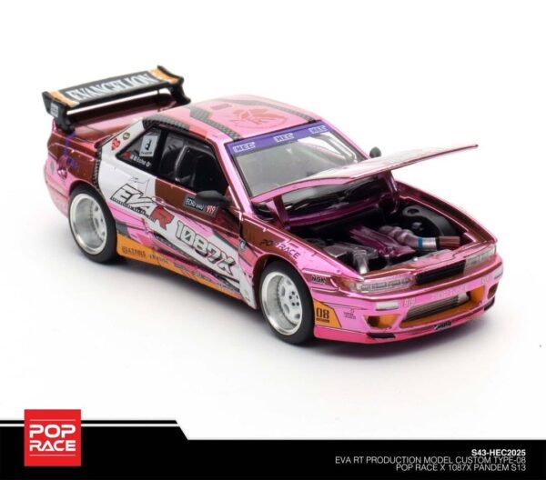 0257.2 Pop Race 1/64 Pandem S13 Eva Rt (Hobby Expo China Exclusive) PR640257