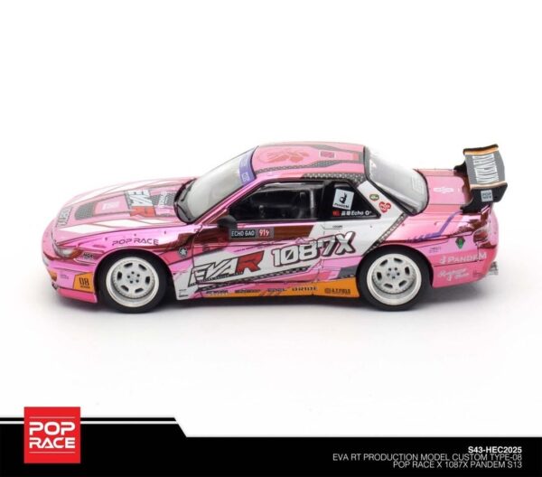 0257.4 Pop Race 1/64 Pandem S13 Eva Rt (Hobby Expo China Exclusive) PR640257