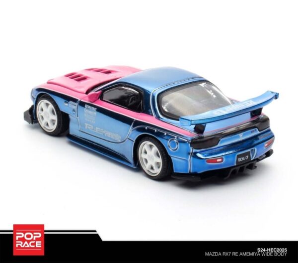 Pop Race 1/64 Mazda Rx7 Re Amemiya Wide Body (Hobby Expo China Exclusive) PR640276
