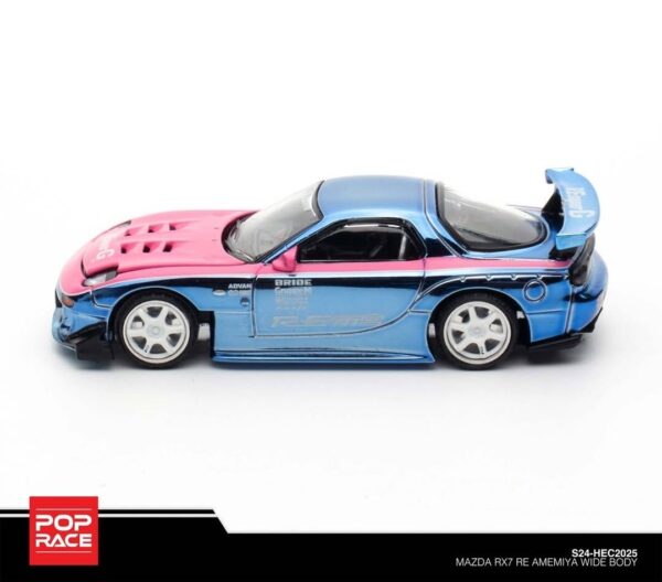 Pop Race 1/64 Mazda Rx7 Re Amemiya Wide Body (Hobby Expo China Exclusive) PR640276
