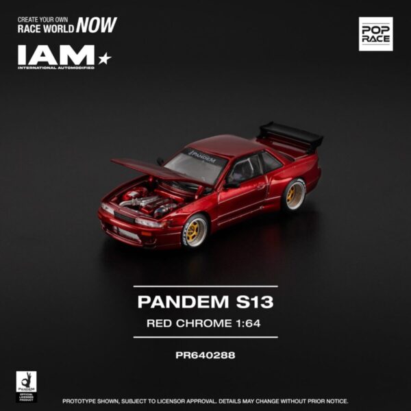 Pop Race 1/64 Pandem S13 (IAM Surabaya Exclusive) PR640288