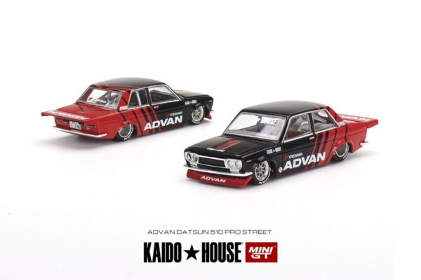 Mini GT Kaido House Datsun 510 Pro Street ADVAN