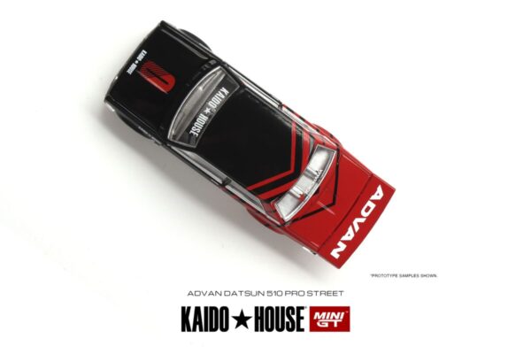 Mini GT Kaido House Datsun 510 Pro Street ADVAN