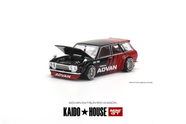 Mini GT Kaido House Datsun KAIDO 510 Wagon ADVAN