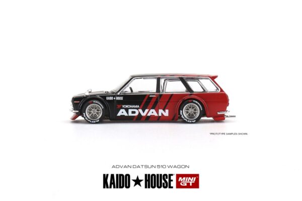 Mini GT Kaido House Datsun KAIDO 510 Wagon ADVAN