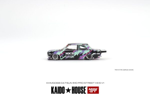 Mini GT Kaido House Datsun 510 Pro Street HKS V1
