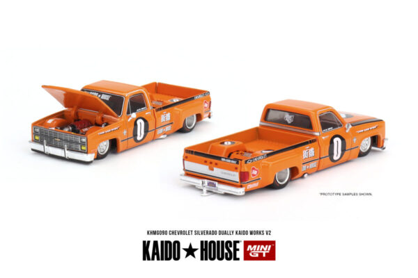Mini GT Kaido House Chevrolet Silverado Dually KAIDO WORKS V2