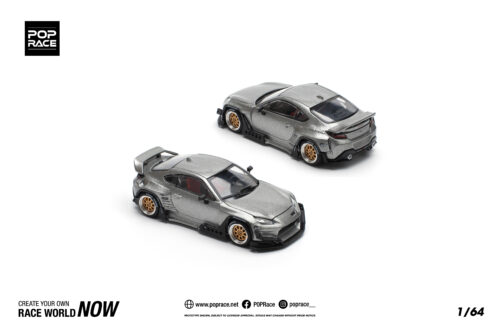 Pop Race 1/64 Pandem GR86 Silver PR640235