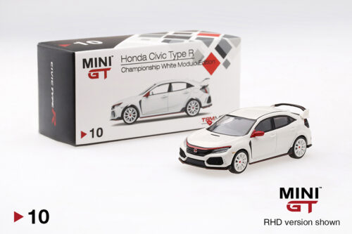 Mini GT Honda Civic Type R (FK8) Championship White Modulo Edition