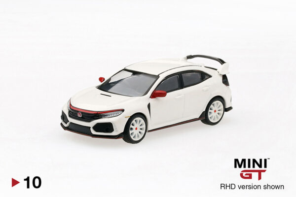Mini GT Honda Civic Type R (FK8) Championship White Modulo Edition