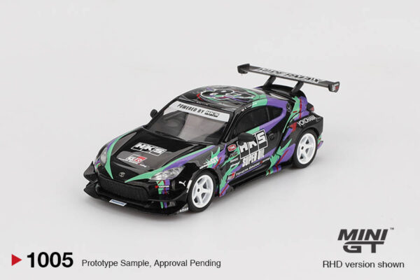 1005 Mini GT 1/64 Toyota GR86 HKS TYPE R 2022 Tokyo Auto Salon MGT01005