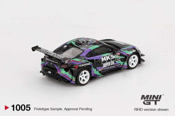 1005.1 Mini GT 1/64 Toyota GR86 HKS TYPE R 2022 Tokyo Auto Salon MGT01005