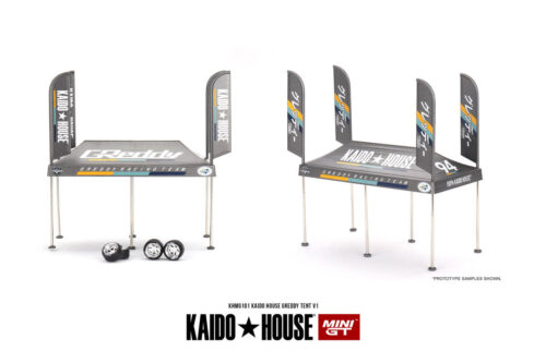 101 Mini GT 1/64 Kaido House GREDDY Tent V1 KHMG101