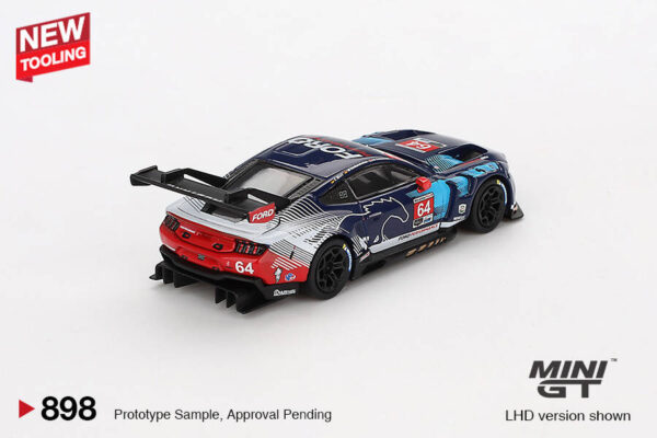 1012.2 Mini GT 1/64 Ford Mustang GT Ford Multimatic Motorsports 2024 IMSA Daytona 24 Hrs MGT00898