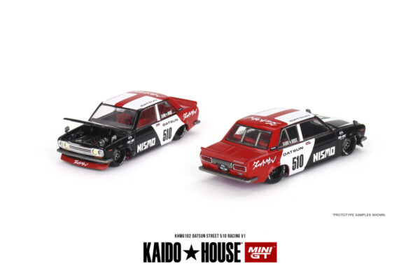 Mini GT Kaido House Datsun Street 510 Racing V1