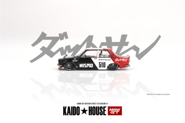 Mini GT Kaido House Datsun Street 510 Racing V1