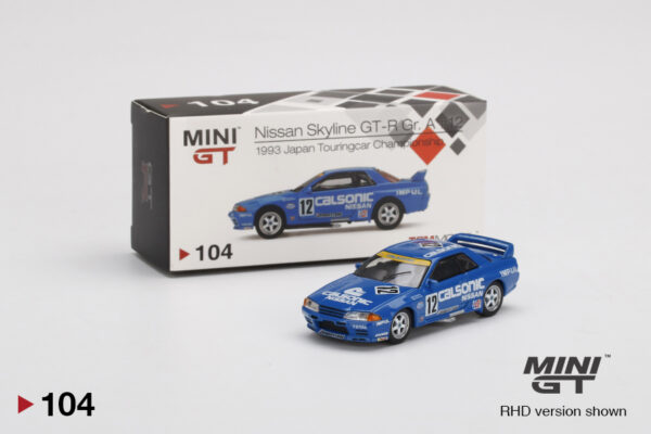 Mini GT Nissan Skyline GT-R (R32) Gr. A #12 Calsonic 1993