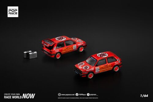 105 Pop Race 1/64 Golf GTI MKII Demon Tweeks Btcc 1988 PR640105