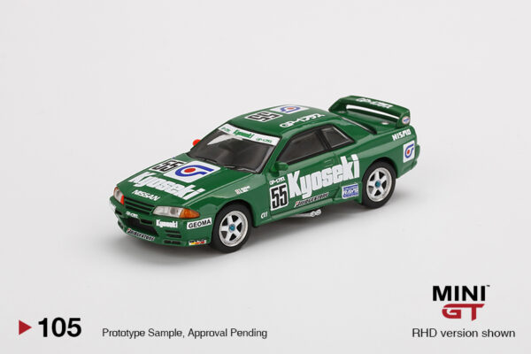 Mini GT Nissan Skyline GT-R (R32) Gr. A #55 Kyoseki