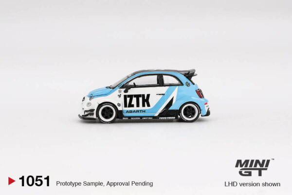 1051.3 Mini GT 1/64 Abarth 595 LB-WORKS x Abas Works IZTK MGT01051