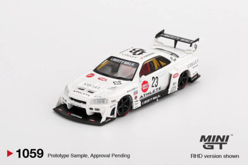 Mini GT 1/64 Nissan LB-ER34 Super Silhouette ATHLETE/COLLET MGT01059