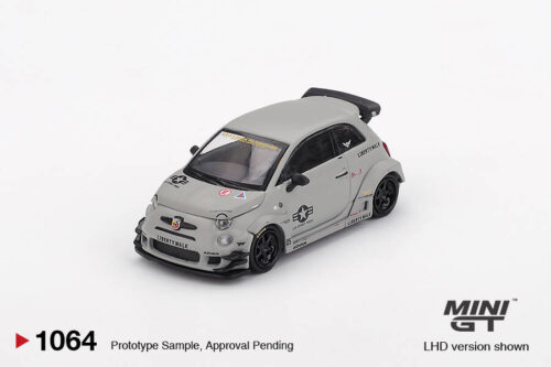 Mini GT 1/64 Abarth 595 LB-WORKS x Abas Works Fighters MGT01064