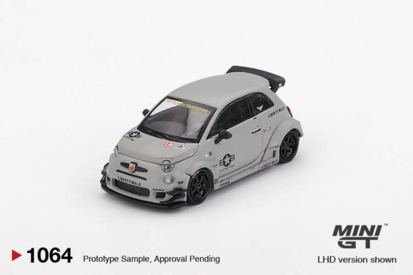 1064 Mini GT 1/64 Abarth 595 LB-WORKS x Abas Works Fighters MGT01064