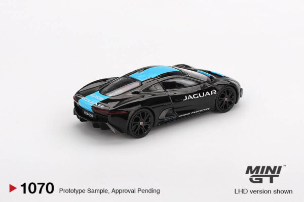 1070.1 Mini GT 1/64 Jaguar C-X75 Black MGT01070