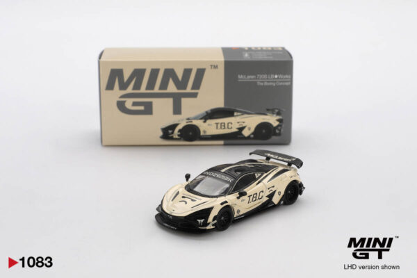 1083 Mini GT 1/64 McLaren 720S LB-Works The Boring Concept MGT01083