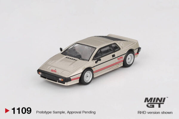1109.1 Mini GT 1/64 Lotus Esprit Turbo Metallic Silver MGT01109