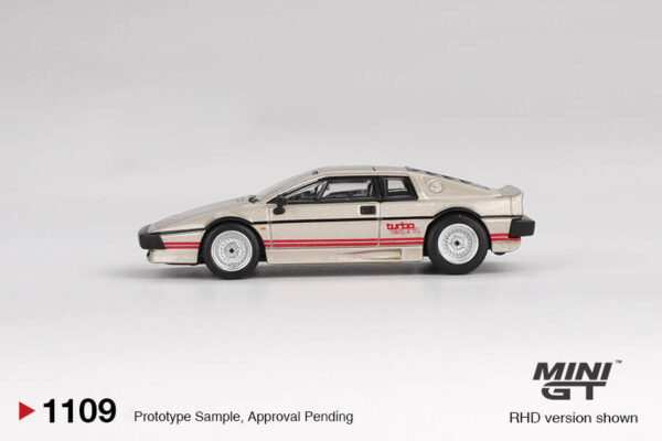1109.3 Mini GT 1/64 Lotus Esprit Turbo Metallic Silver MGT01109