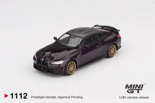 1112.1 Mini GT 1/64 BMW M4 M-Performance (G82) Daytona Violet MGT01112