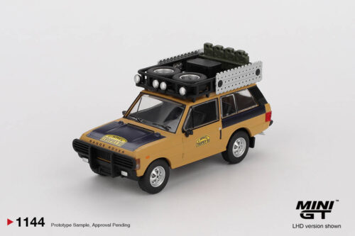 1144 Mini GT 1/64 Range Rover 1981 Camel Trophy Sumatra C.Swoboda & K.Mentel Winner MGT01144