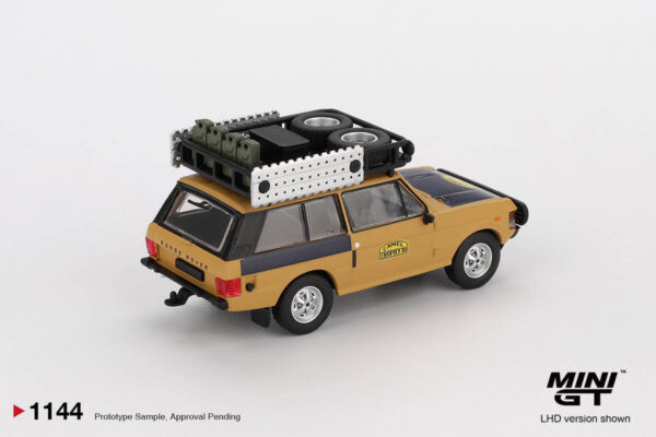 1144.1 Mini GT 1/64 Range Rover 1981 Camel Trophy Sumatra C.Swoboda & K.Mentel Winner MGT01144
