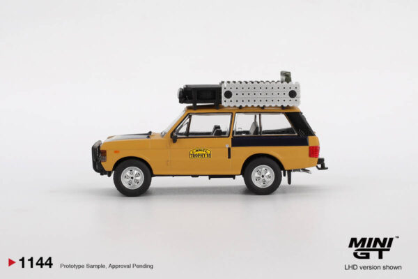 1144.2 Mini GT 1/64 Range Rover 1981 Camel Trophy Sumatra C.Swoboda & K.Mentel Winner MGT01144