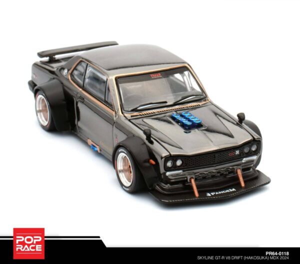 118.1 Pop Race Skyline GT-R V8 Drift (Hakosuka) MDX 2024 PR64-0118