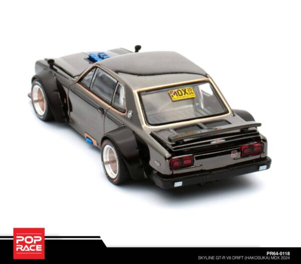 118.3 Pop Race Skyline GT-R V8 Drift (Hakosuka) MDX 2024 PR64-0118