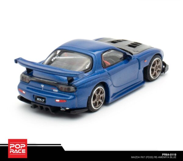 Pop Race Mazda RX7 (FD3S) Re-Amemiya Blue PR64-0119