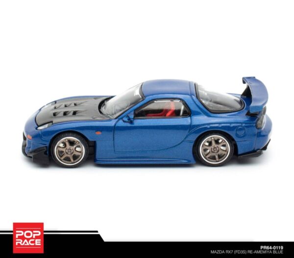 Pop Race Mazda RX7 (FD3S) Re-Amemiya Blue PR64-0119