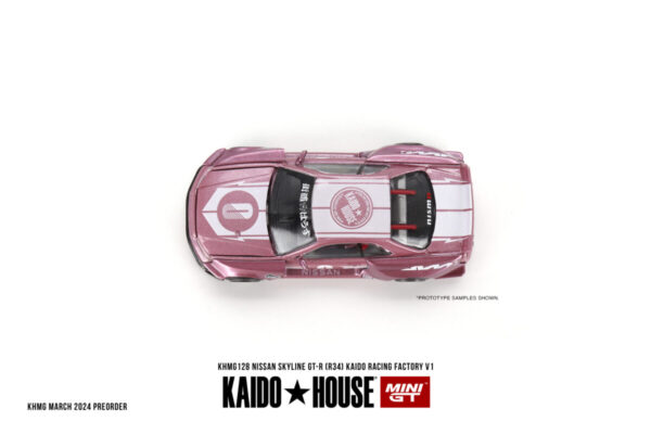 Mini GT Kaido House Nissan Skyline GT-R (R34) KAIDO RACING FACTORY V1