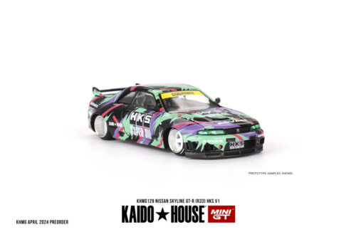 Mini GT Kaido House Nissan Skyline GT-R (R33) HKS V1