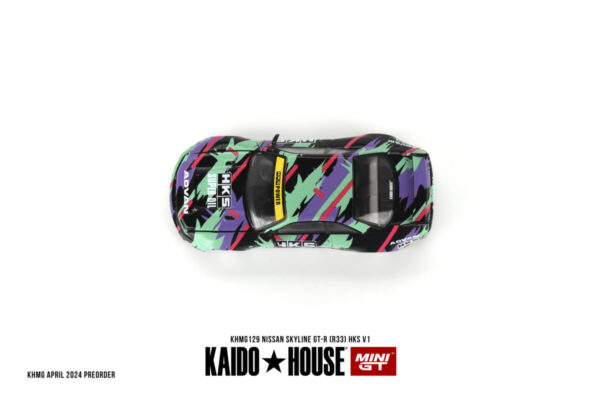 Mini GT Kaido House Nissan Skyline GT-R (R33) HKS V1