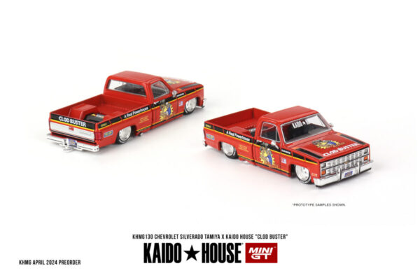 Mini GT Kaido House Chevrolet Silverado TAMIYA x KAIDO HOUSE "Clod Buster"