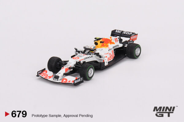 Mini GT 1/64 Red Bull RB16B #11 Sergio Pérez 2021 Turkish Grand Prix 3rd Place