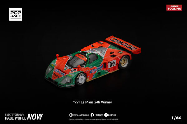 Pop Race 1/64 Mazda 787B 1991 Le Mans 24H Winner PR640301 – Zakzuk