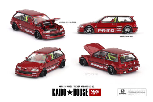 156 Mini GT 1/64 KaidoHouse Honda Civic (EF) V2 KHMG156